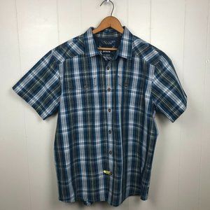 Prana Men's Murdock Slim Fit Button Up Shirt XL